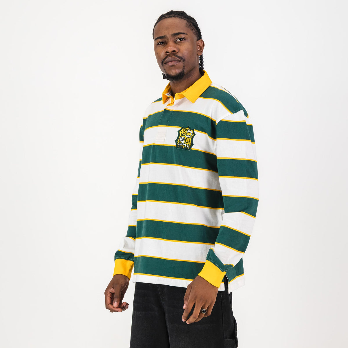 Schools Jan Celliers School YD LS Rugby Jersey - White - Old School