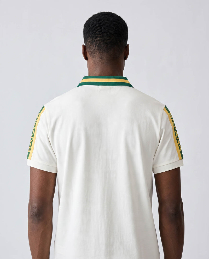 Bafana Bafana Premium Pique SS Polo White