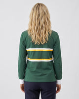 Schools De Vos Malan  Long Sleeve Rugby Jersey Cut & Sew Green