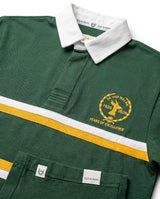 Schools De Vos Malan  Long Sleeve Rugby Jersey Cut & Sew Green