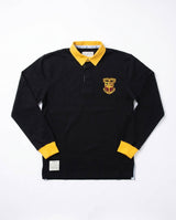 Schools Kalahari  Long Sleeve Rugby Jersey Plain Black
