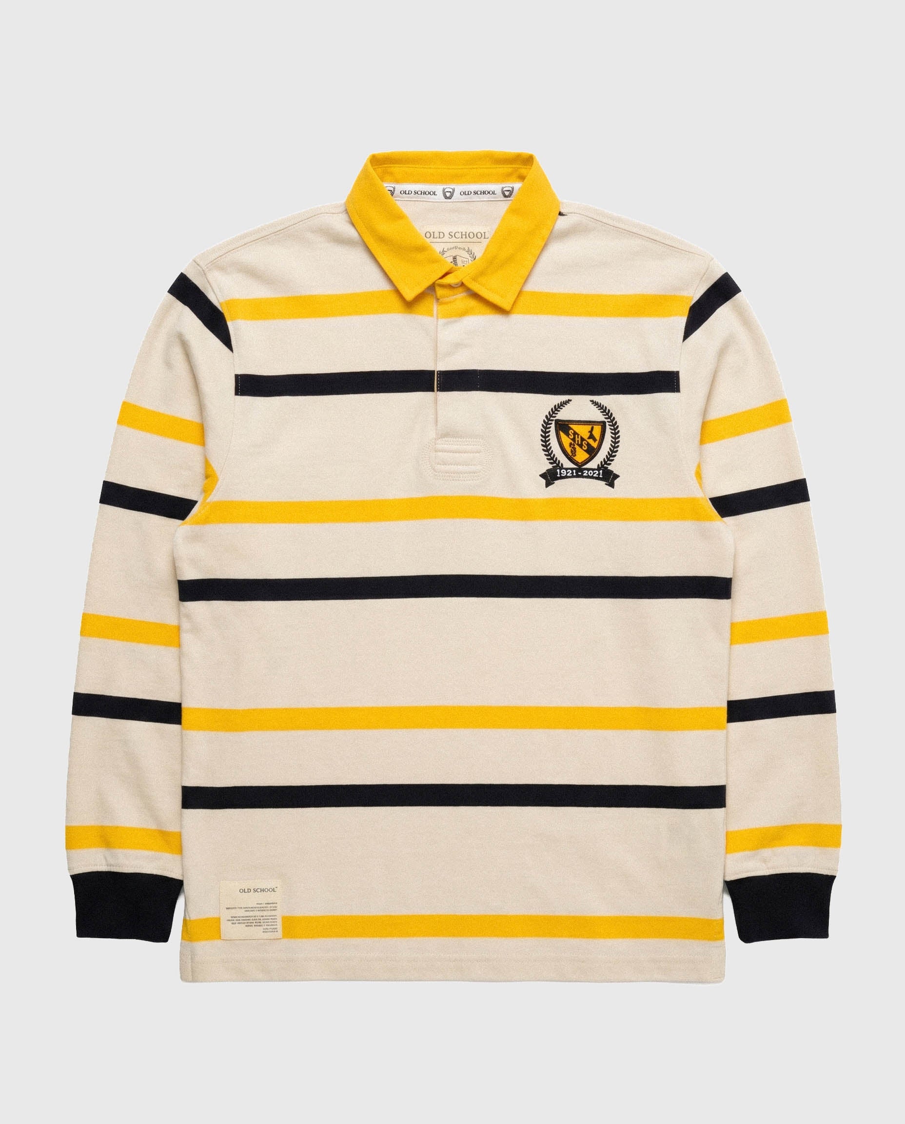 Schools Hoërskool Standerton  Long Sleeve Rugby Jersey Yarn Dye Mixed
