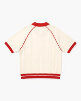 Liverpool Knit SS Polo Ecru