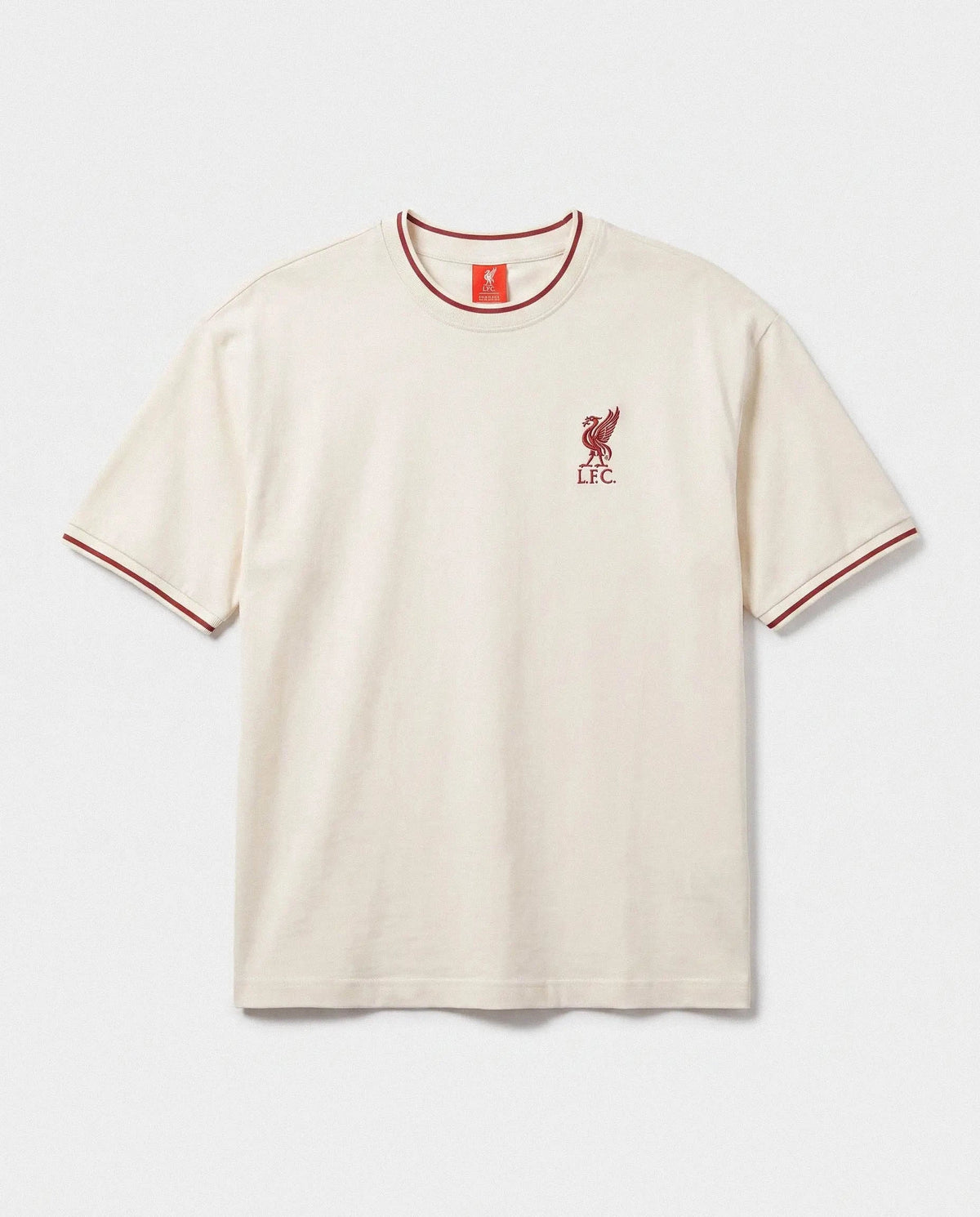 Liverpool Relaxed Crew Tee Ecru