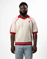 Liverpool Knit SS Polo Ecru