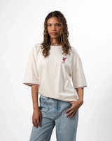 Liverpool Relaxed Crew Tee Ecru