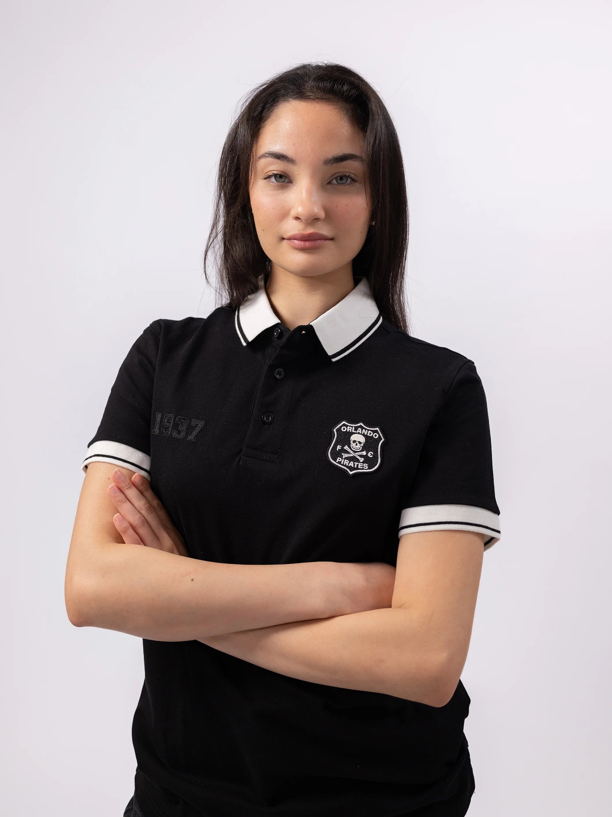 Orlando Pirates 1937 Styled Up SS Polo Black
