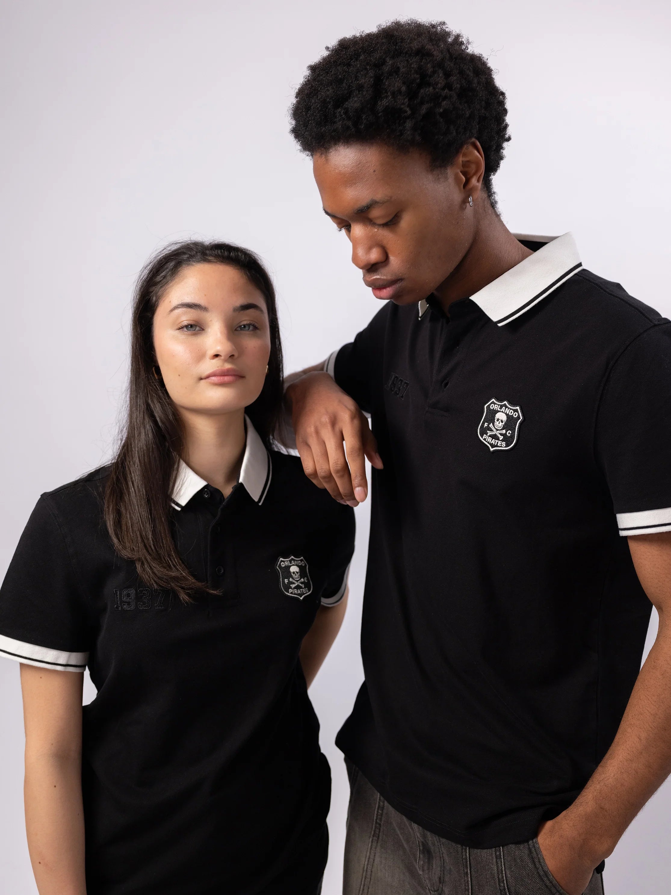 Orlando Pirates 1937 Styled Up SS Polo Black