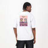 Old School Leisure Men Tops Boxy Tee Soweto HQ White