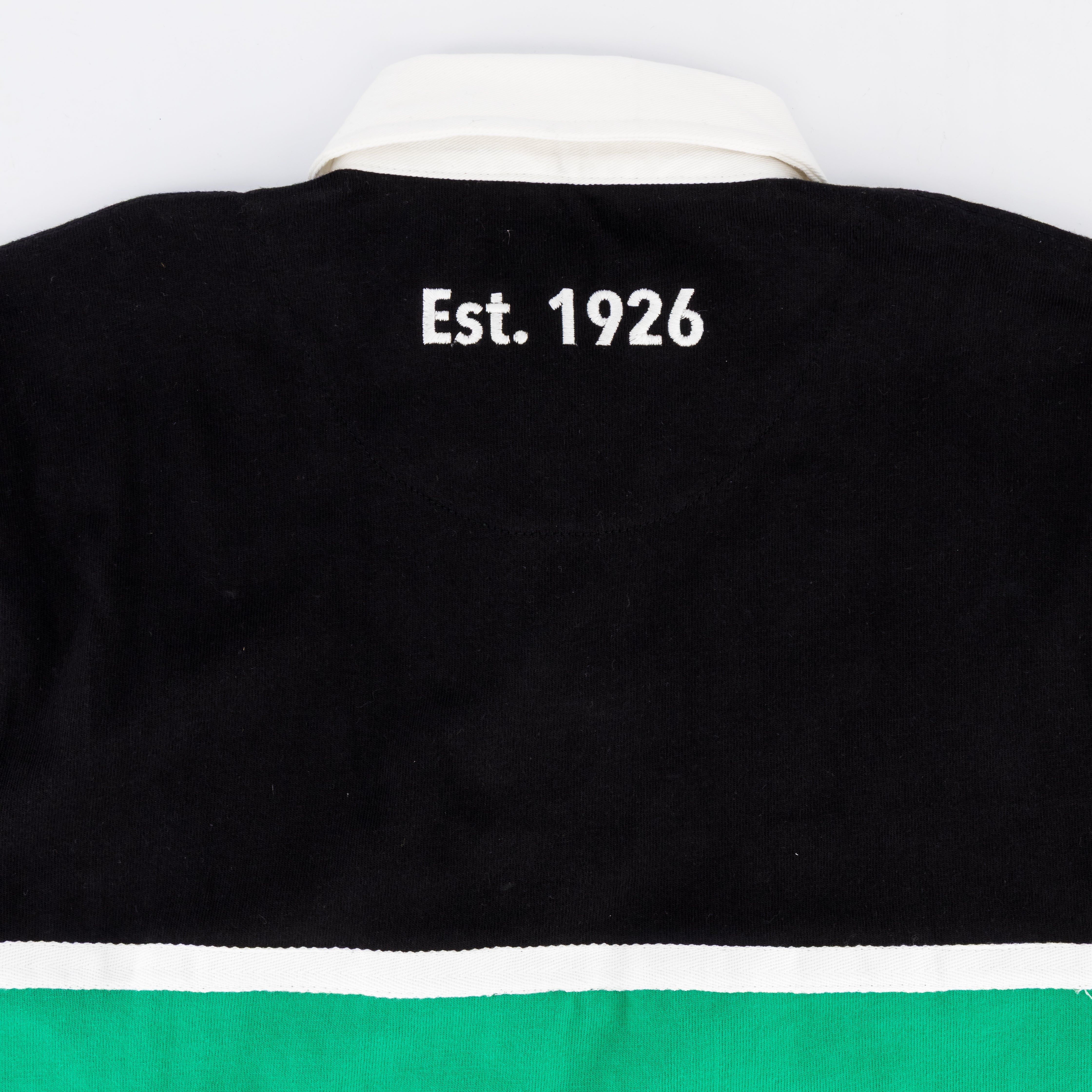 Pearson High School Tops LS Rugby Jersey Cut & Sew Em Black