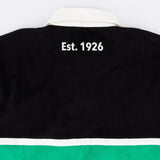 Pearson High School Tops LS Rugby Jersey Cut & Sew Em Black