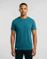 Springboks Tonal SML EMB Bok Crew Tee Teal
