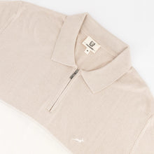 Springboks Colour Block Zip Knit SS Polo