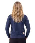 Springboks Quarter Zip Sweatshirt Navy