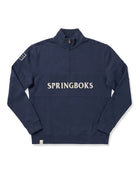 Springboks Quarter Zip Sweatshirt Navy