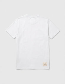Springboks SML EMB Bok Regular Crew Tee-White