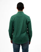 Springboks Tailored LS Shirt Green