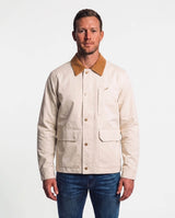 Springboks Field Shacket-Cloud Cream