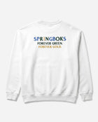 Springboks Styled up Crew Sweat-White