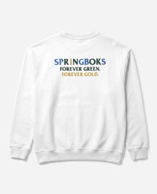 Springboks Styled up Crew Sweat-White