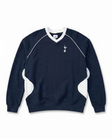 Spurs Colour block V-neck Sweater Navy