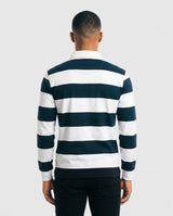 Schools St Dunstan's College Long Sleeve Rugby Jersey 8x8 YD Stripe White