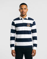 Schools St Dunstan's College Long Sleeve Rugby Jersey 8x8 YD Stripe White