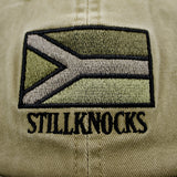 Stillknocks Flag Dad Cap-Military Olive