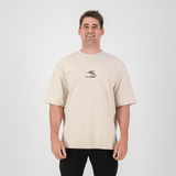 Bafana Bafana Boxy Crew Tee - Ivory - Old School