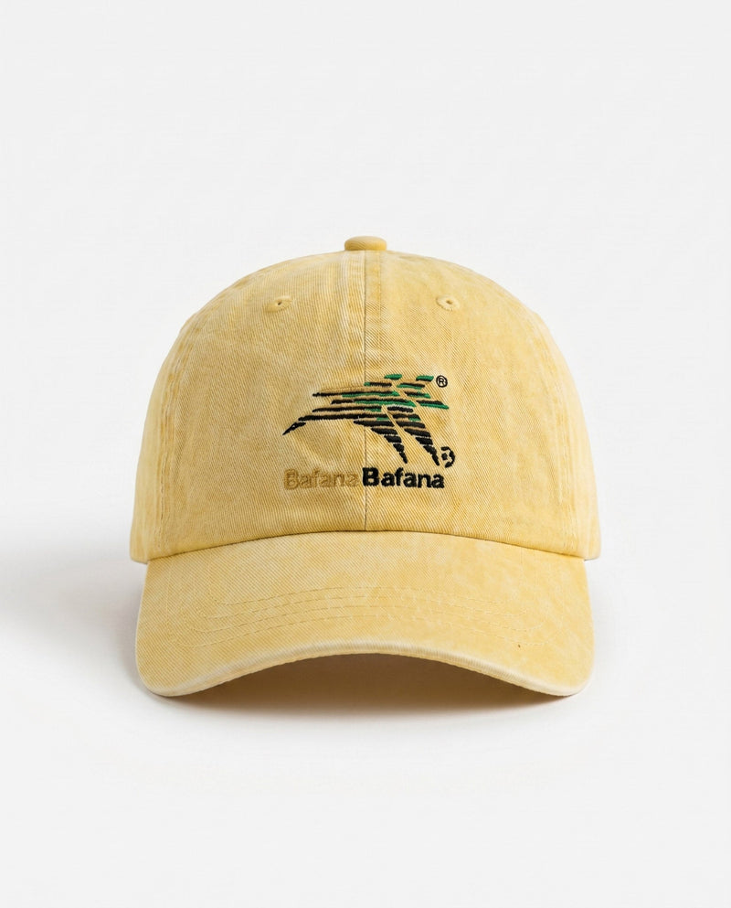 Bafana Bafana Signature Traditional Cap Yellow - Old School