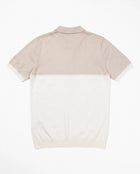 Springboks Colour Block Zip Knit SS Polo
