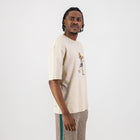 Doctor Khumalo Boxy Crew Tee - Ivory - Old School