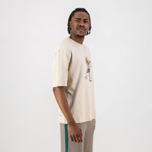 Doctor Khumalo Boxy Crew Tee - Ivory - Old School