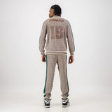 Doctor Khumalo Knitted Track Pants - Ivory - Old School