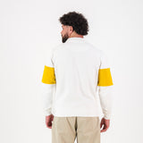 Kaizer Chiefs Hoop Quarter Zip Sweat - Cloud Dancer - Old School