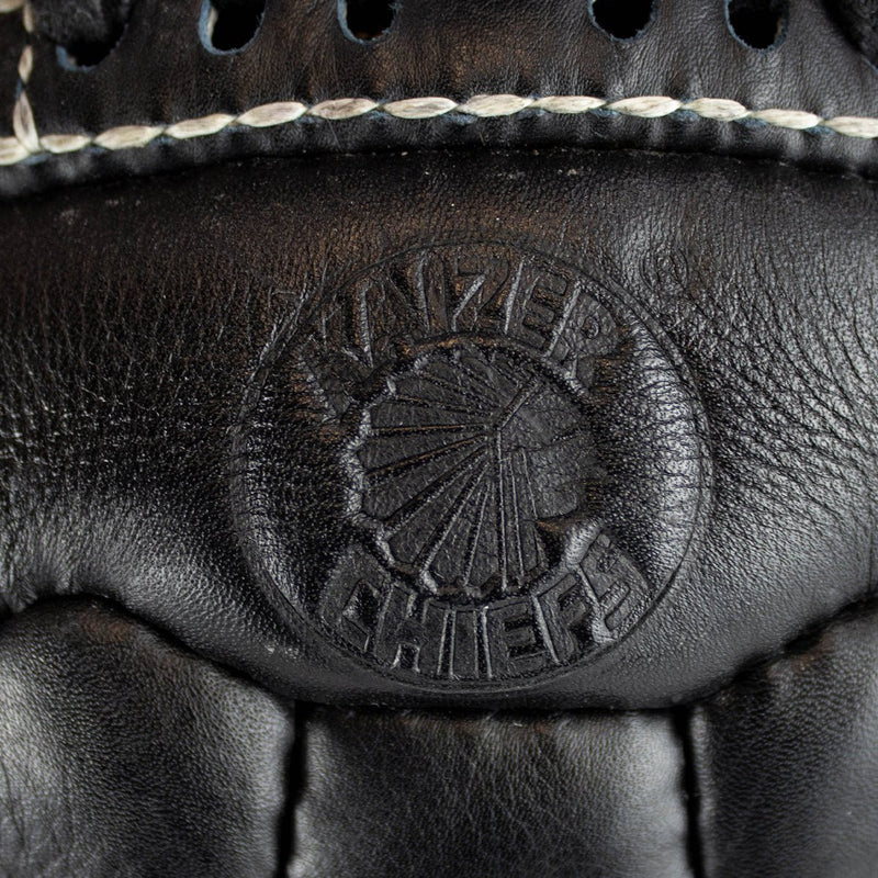 Kaizer Chiefs Leather Soccer Ball - Black - Old School