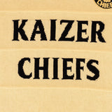 Kaizer Chiefs Long Sleeve Knitted Jersey - Butter - Old School