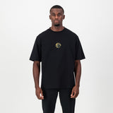 Kaizer Chiefs Pop Art Badge Boxy Tee - Black - Old School