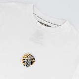 Kaizer Chiefs Pop Art Badge Boxy Tee - White - Old School