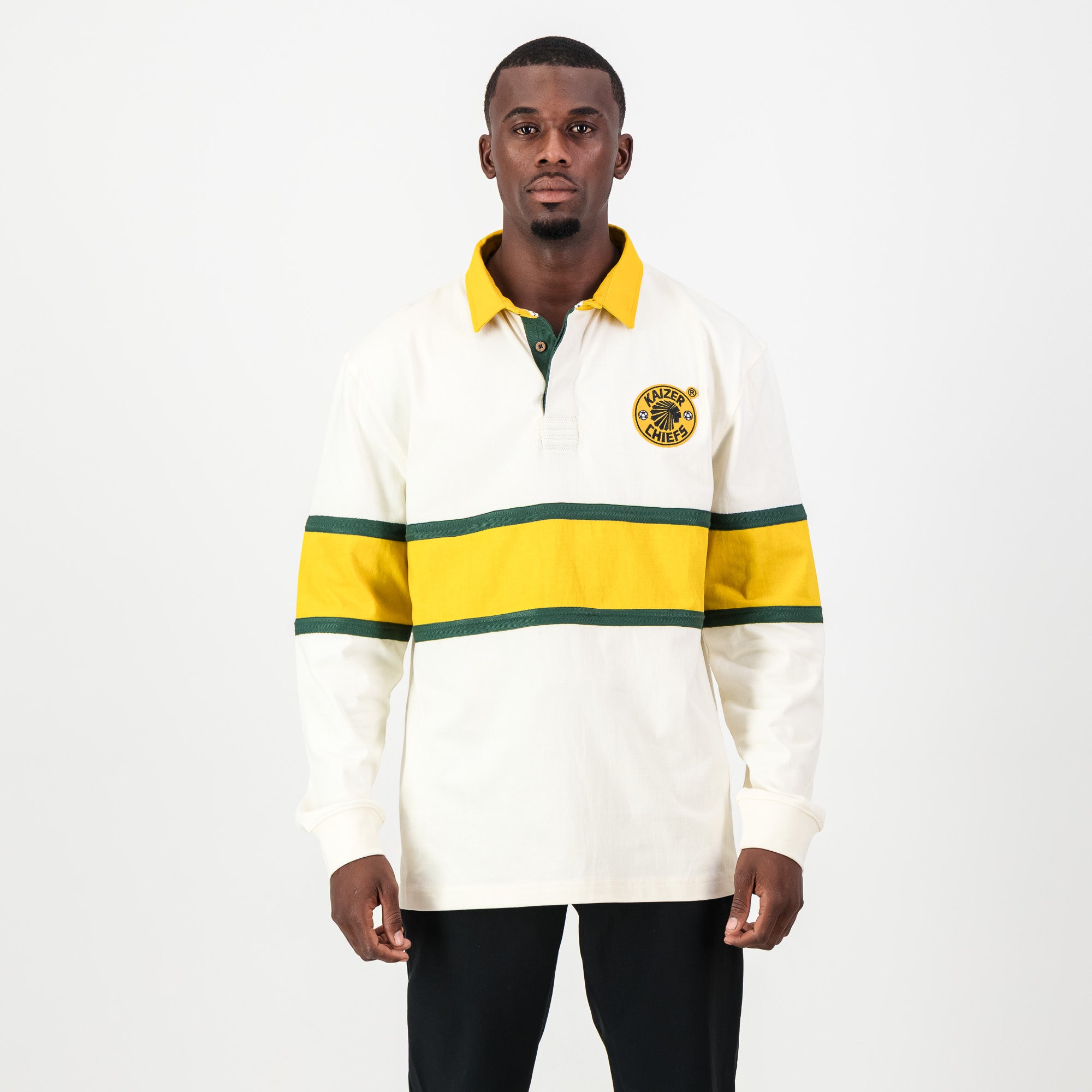 Kaizer Chiefs Ulitimate Jersey - Ivory - Old School
