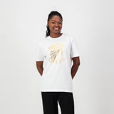 Kaizer Chiefs Vintage Regular Crew Tee - White - Old School
