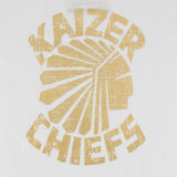 Kaizer Chiefs Vintage Regular Crew Tee - White - Old School
