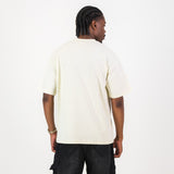 Manchester City Vintage Crest Boxy Tee - Cloud Dancer - Old School