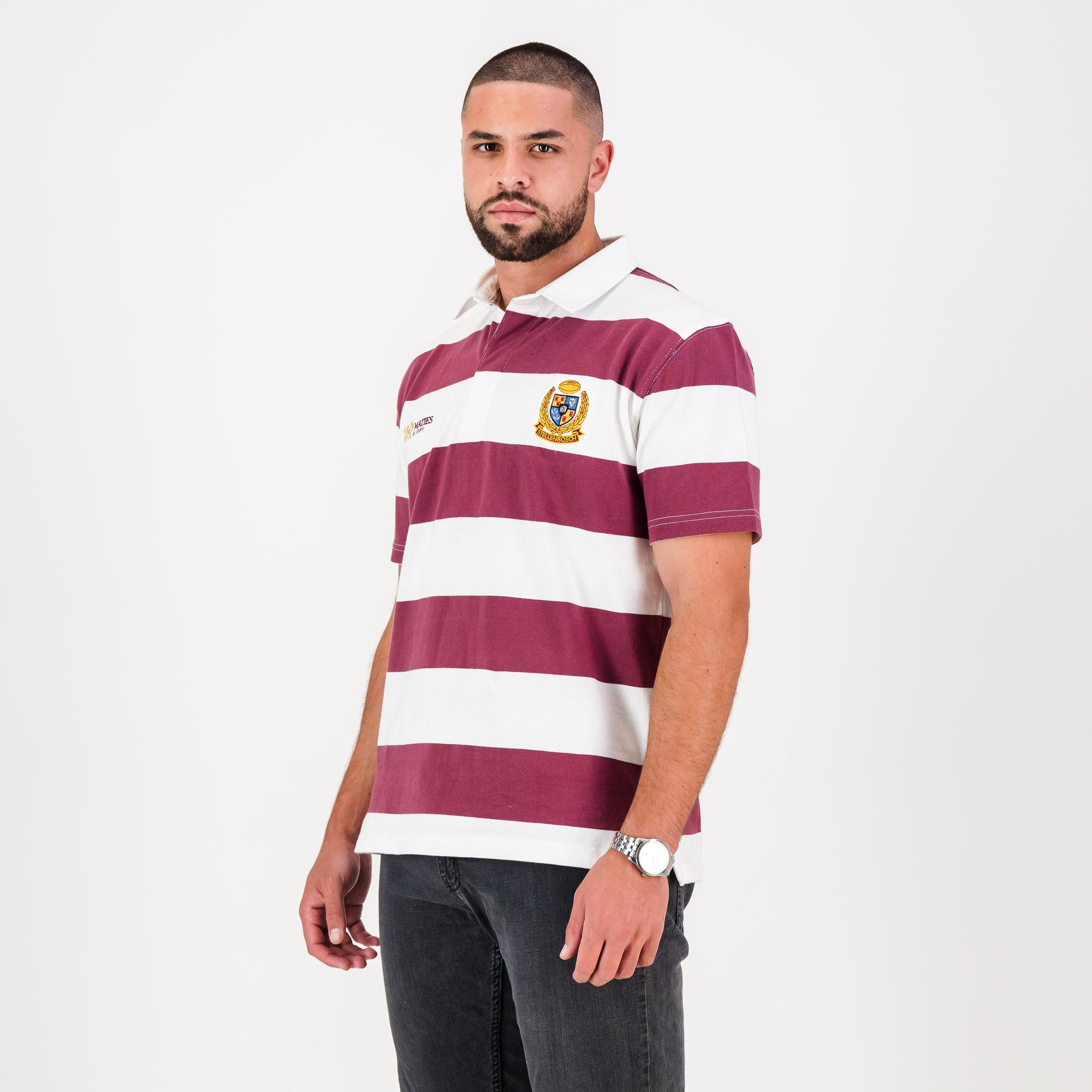 Maties Stripe Short Sleeve Jersey - Old School