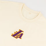 NBA LA Lakers Boxy Tee - Ivory - Old School