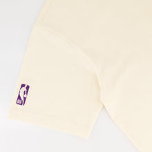 NBA LA Lakers Boxy Tee - Ivory - Old School
