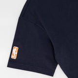 NBA New York Knicks Boxy Tee - Navy - Old School
