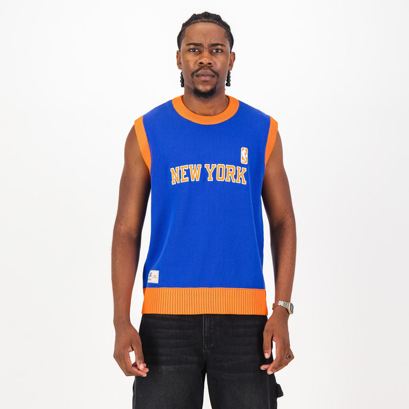 NBA New York Knicks Knitwear Vest - Old School