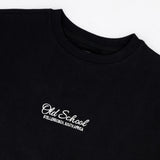 Old School Boxy Crew Tee - Black - Old School