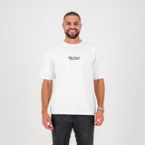 Old School Boxy Crew Tee - White - Old School